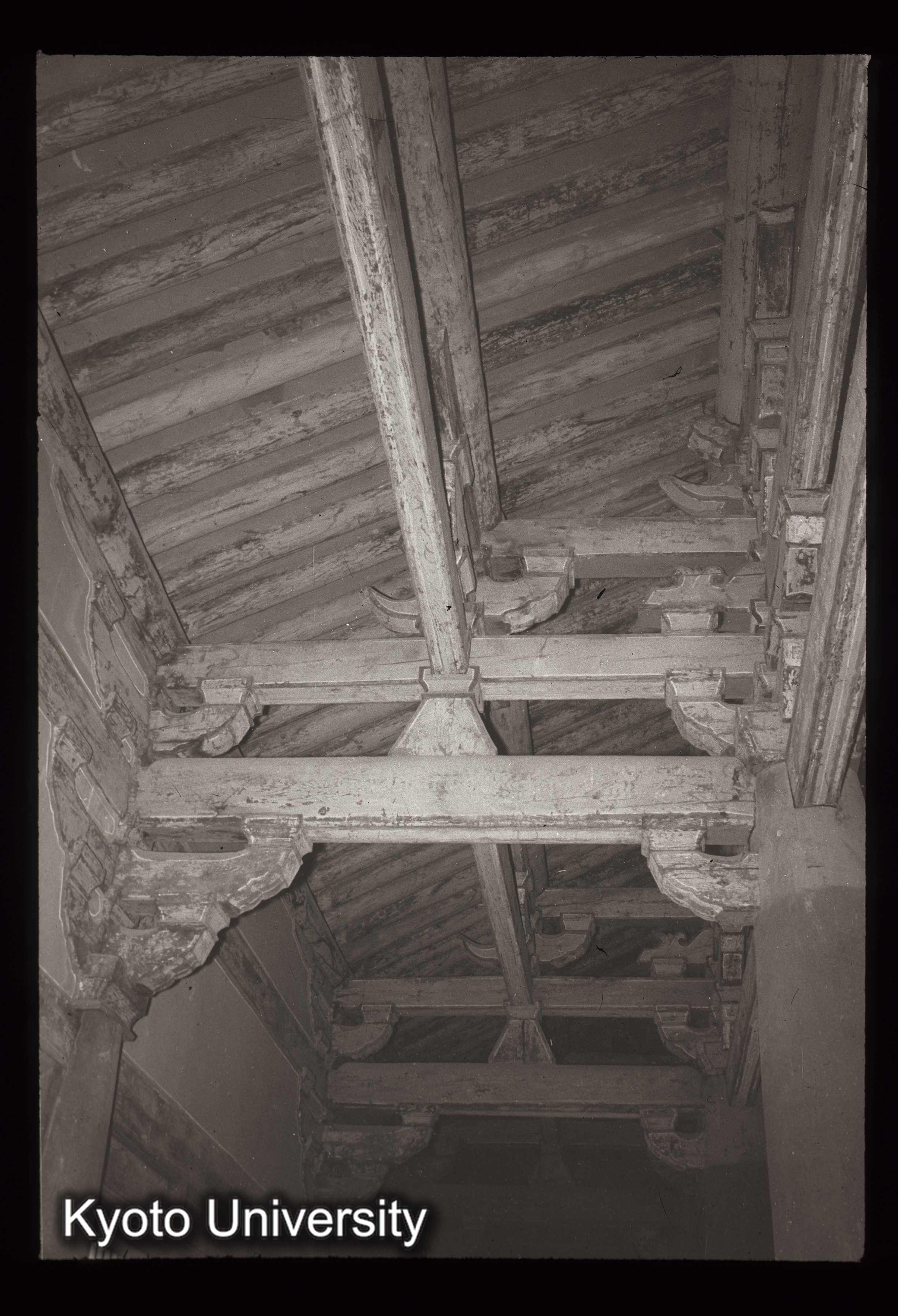 104_浮石寺無量寿殿 内部構架（入側） (1)