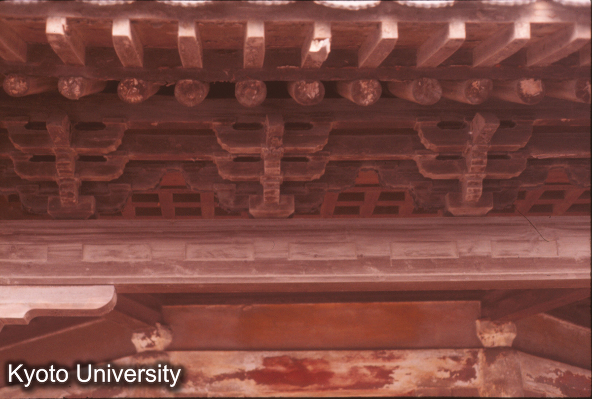 314_上海 龍華塔 斗栱・闌額 (1)