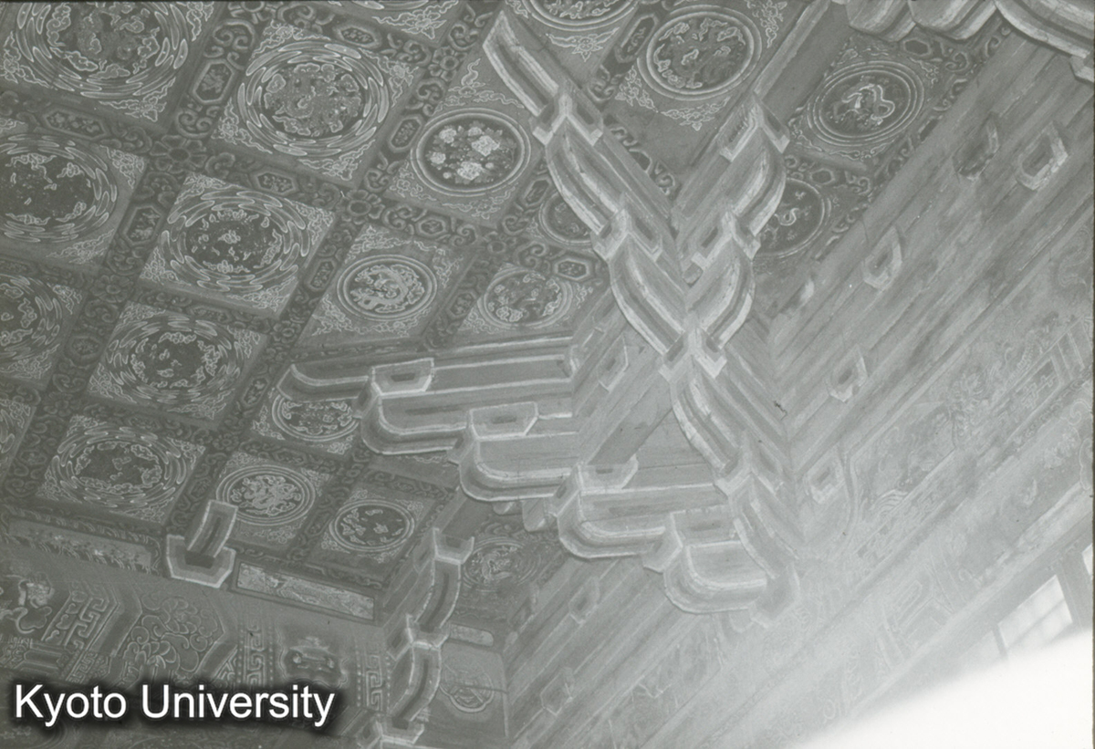 73_上華厳寺大雄宝殿 内部 補間・斜栱 (1)