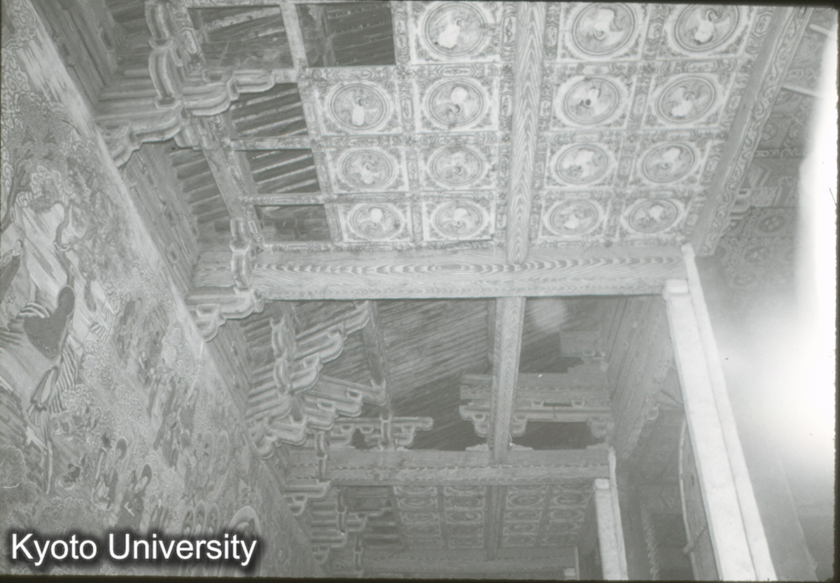 75_上華厳寺大雄宝殿 内部後面 構架 (1)