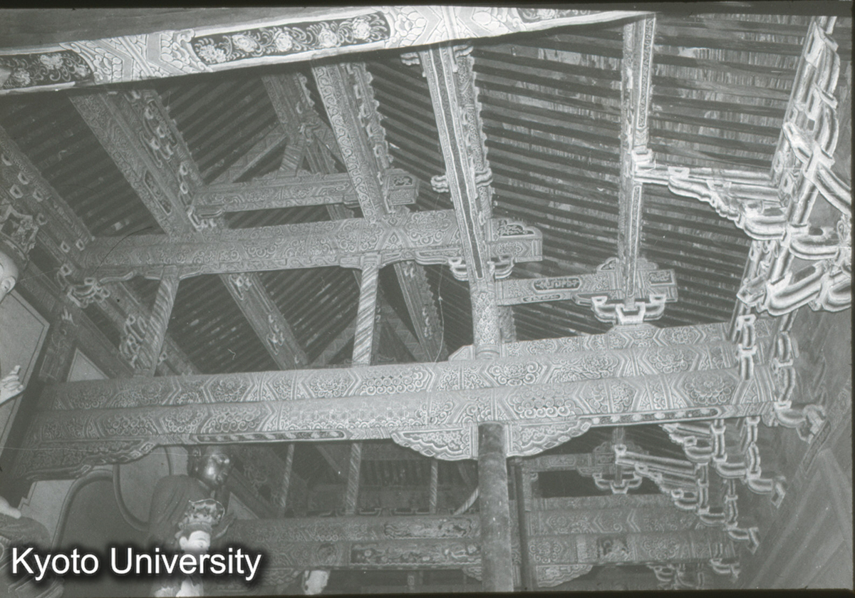 123_善化寺三聖殿 内部構架 (1)