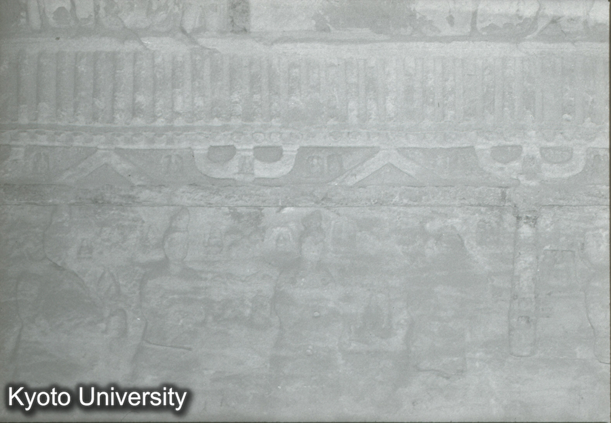 214_雲岡6窟 東壁南半 斗栱図 (1)