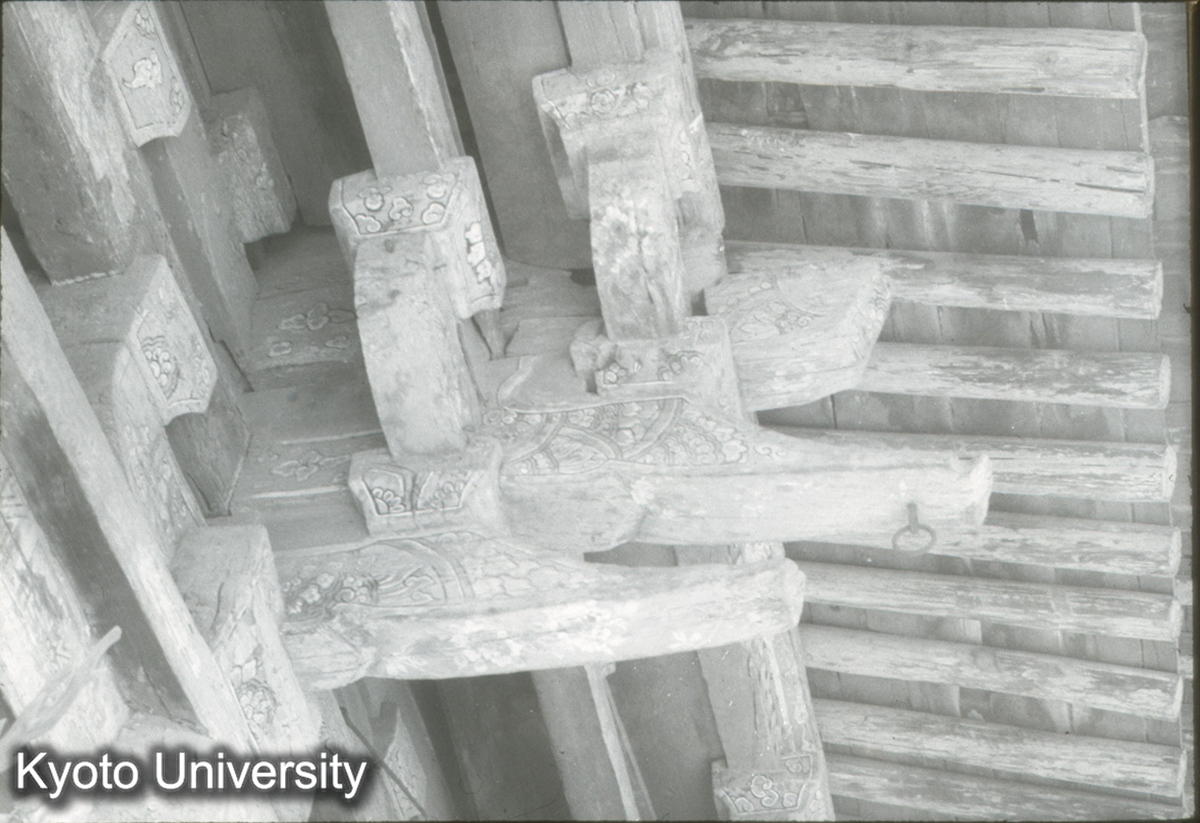 279_晋祠聖母殿 もこし柱頭鋪作 (1)