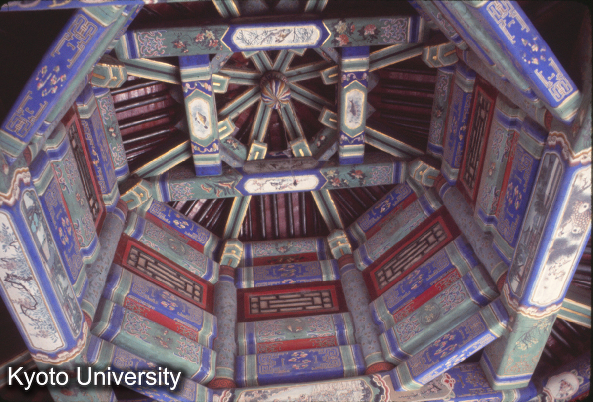 222_頤和園 長廊中の亭の結構 (1)