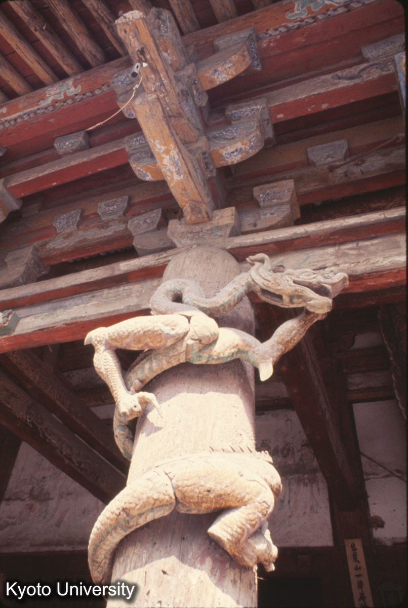 546_晋祠聖母殿 柱,斗栱 (1)