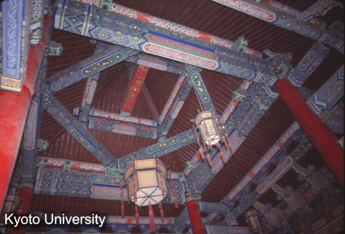 627_西安 鐘楼 上層梁架 (1)