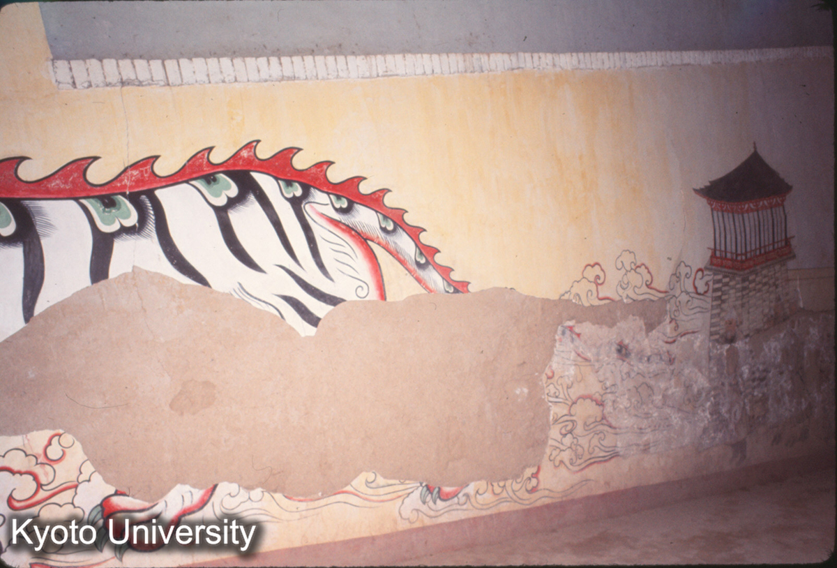 663_永泰公主墓 白虎・闕楼（墓道西） (1)