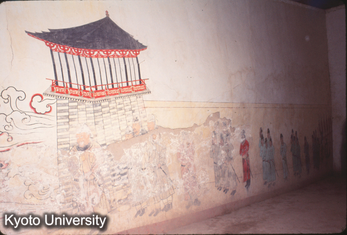 665_永泰公主墓 闕楼・侍衛（墓道西） (1)