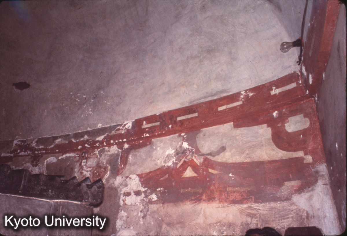 685_永泰公主墓 柱枋斗栱（後室北壁） (1)