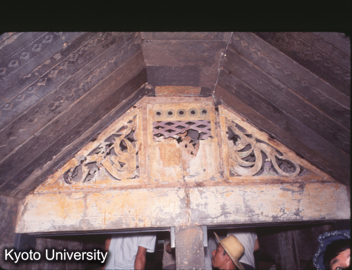 796_洛陽 旧王城公園 東漢墓 後室より前室をみる (1)