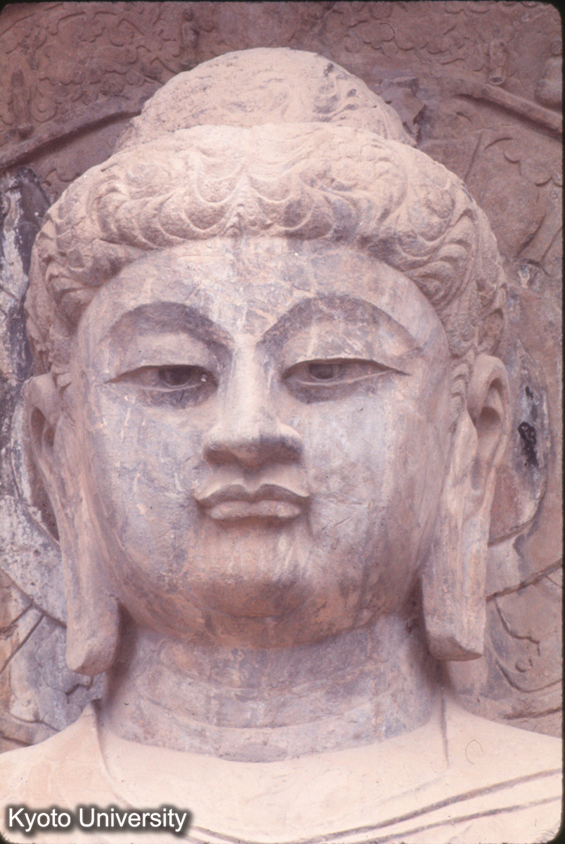 901_龍門 奉先寺 主仏頭部 (1)