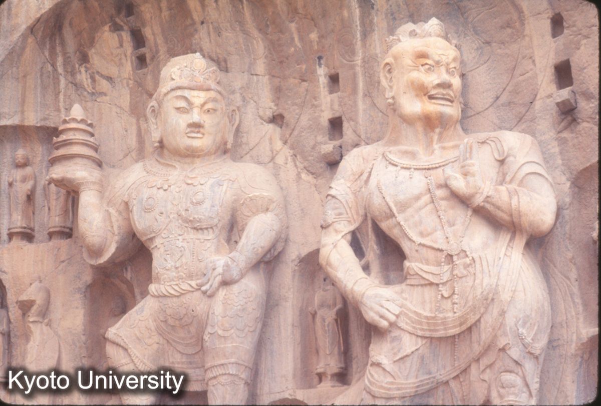 908_龍門 奉先寺 （北壁） 天王・金剛力士 (1)