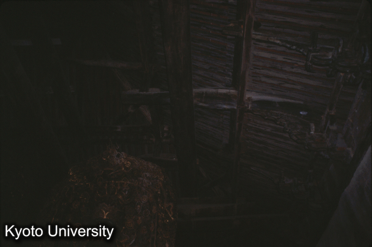 43-13_洪洞 広勝上寺後殿（毘盧殿） 梁架-大昂（斜梁）明・弘治10（1497）_81 (1)