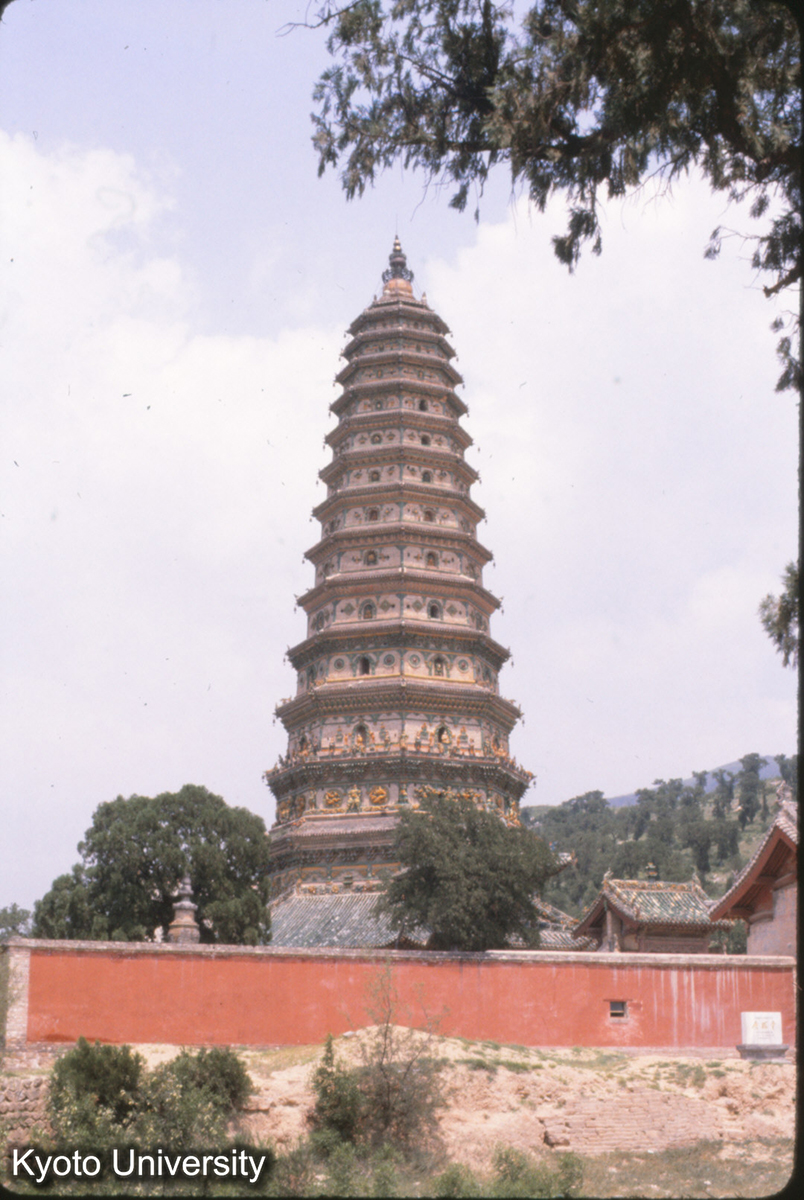 44-4_洪洞 広勝上寺 飛虹塔 明・正徳10（1515）起工、嘉靖6（1527）完工 (1)