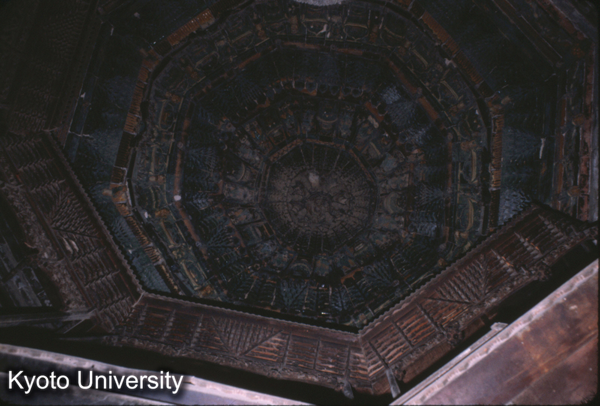 44-9_広勝上寺 飛虹塔 初級塔心 藻井（主仏上面） (1)