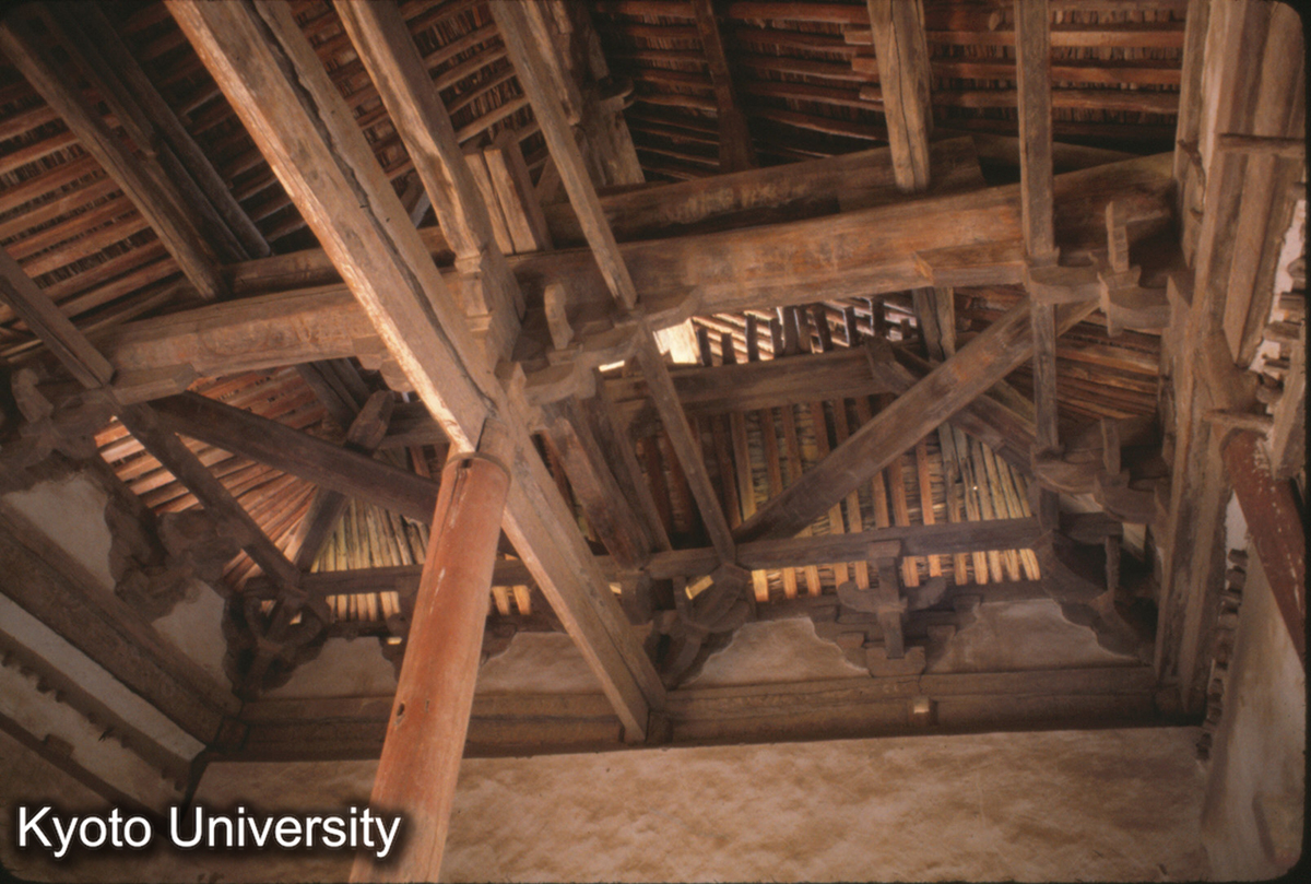 44-20_広勝下寺 山門（天王殿） 梁架 元代 (1)