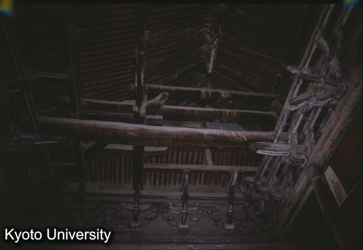 45-2_洪洞 広勝寺 水神廟明応王殿 梁架 (1)