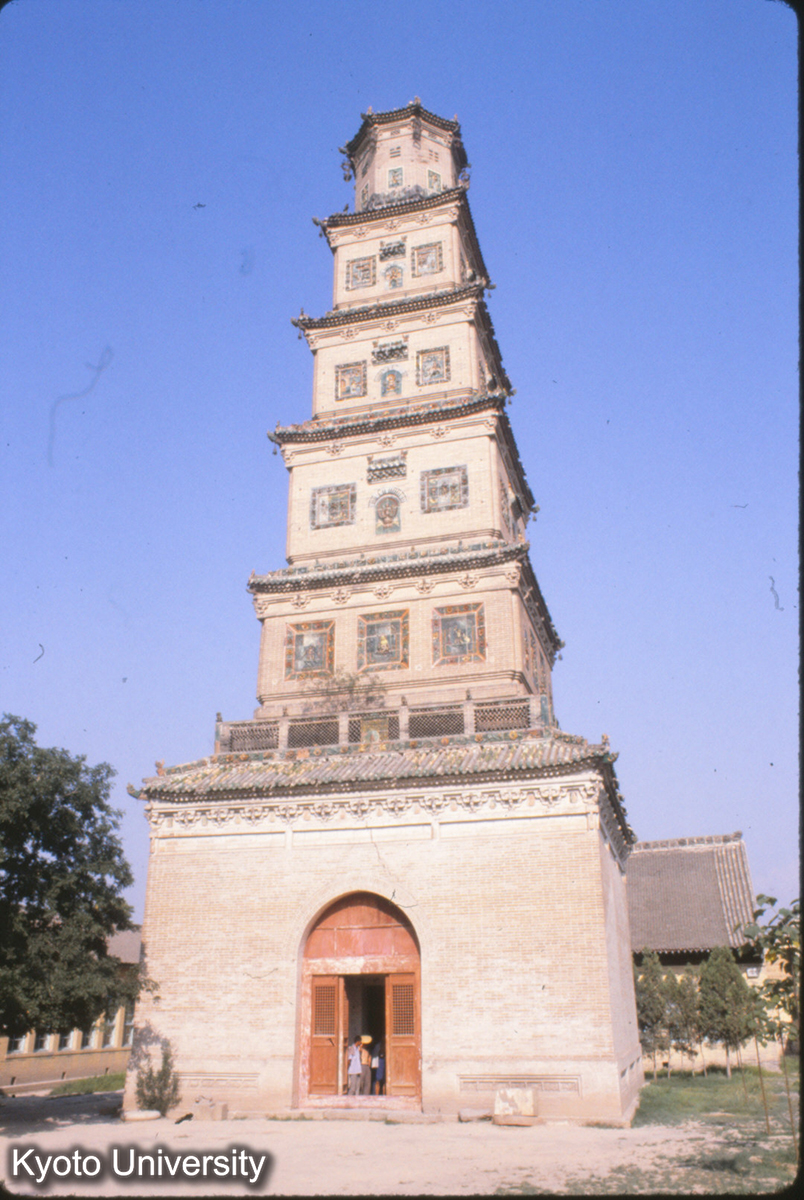 45-20_臨汾 鉄仏寺（大雲寺）琉璃塔 清・康熙54 (1)
