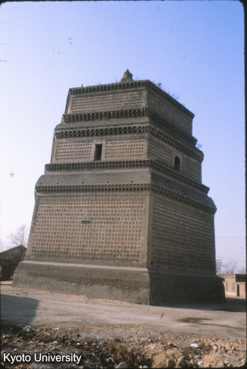 65-25_開封 繁塔 宋・太平興国2（977）建　原有9層,元末折去6層,明 洪武19（1386）加3小塔 (1)