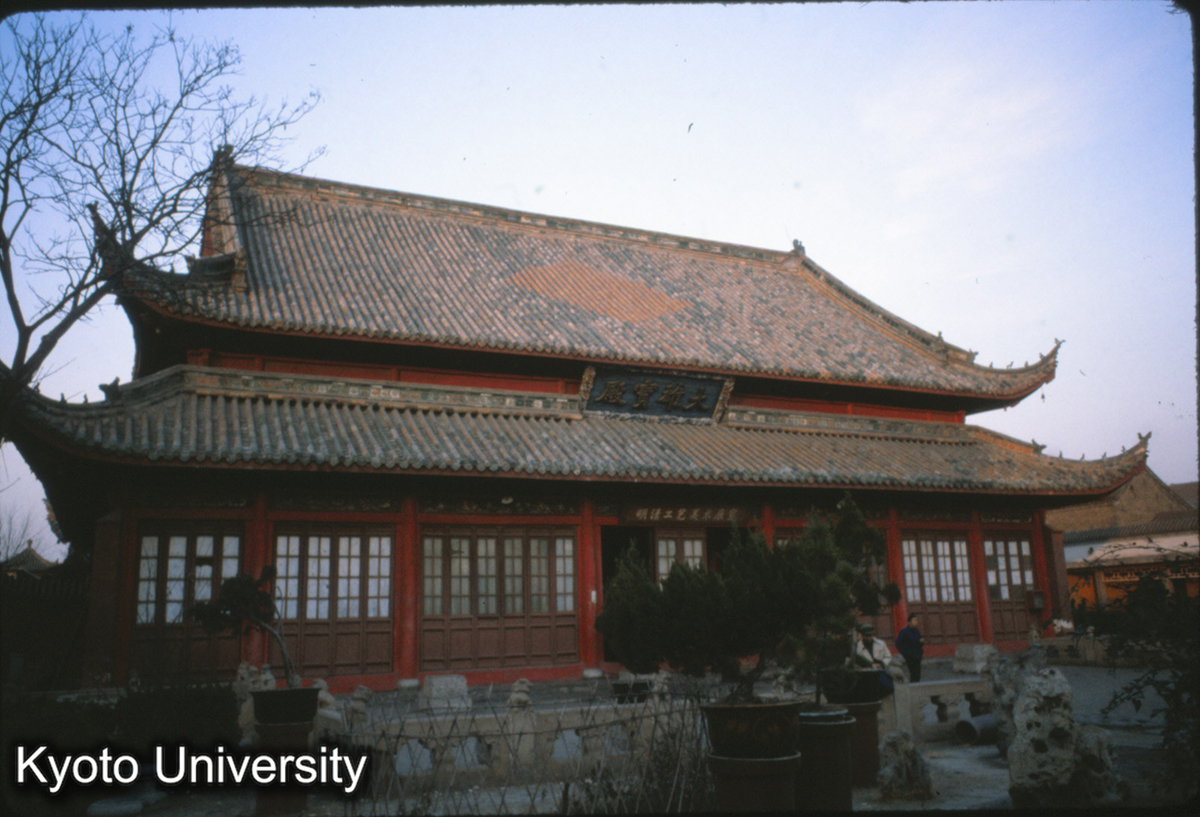 66-5_開封 相国寺 蔵経楼 斗栱・普柏枋は明代? (1)