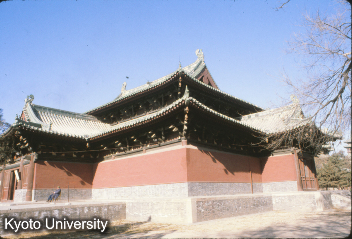 73-23_隆興寺 摩尼殿 正側面（東南ヨリ） (1)