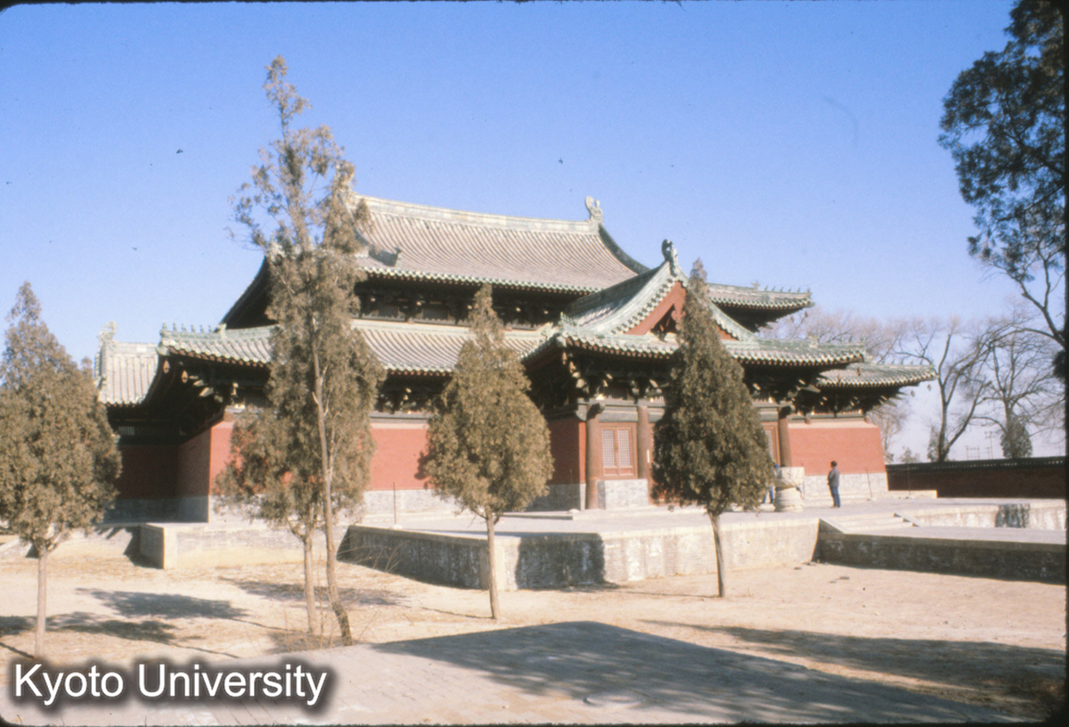 73-24_正定 隆興寺 摩尼殿 正側面（西南より） (1)