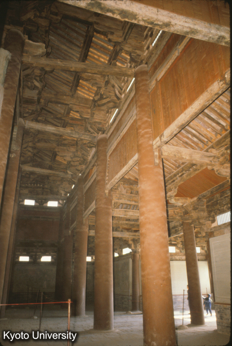 73-28_隆興寺 摩尼殿 梁架（前面通） (1)