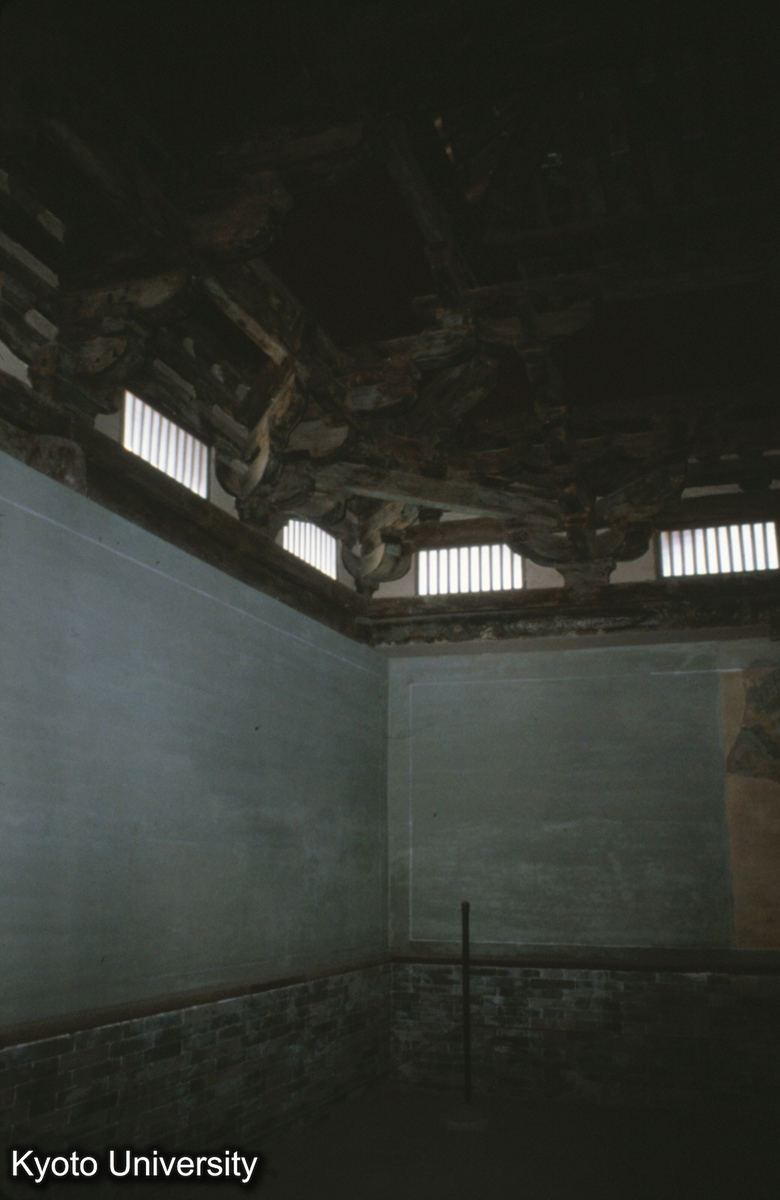 73-33_隆興寺 摩尼殿 内檐転角鋪作（西北角） (1)