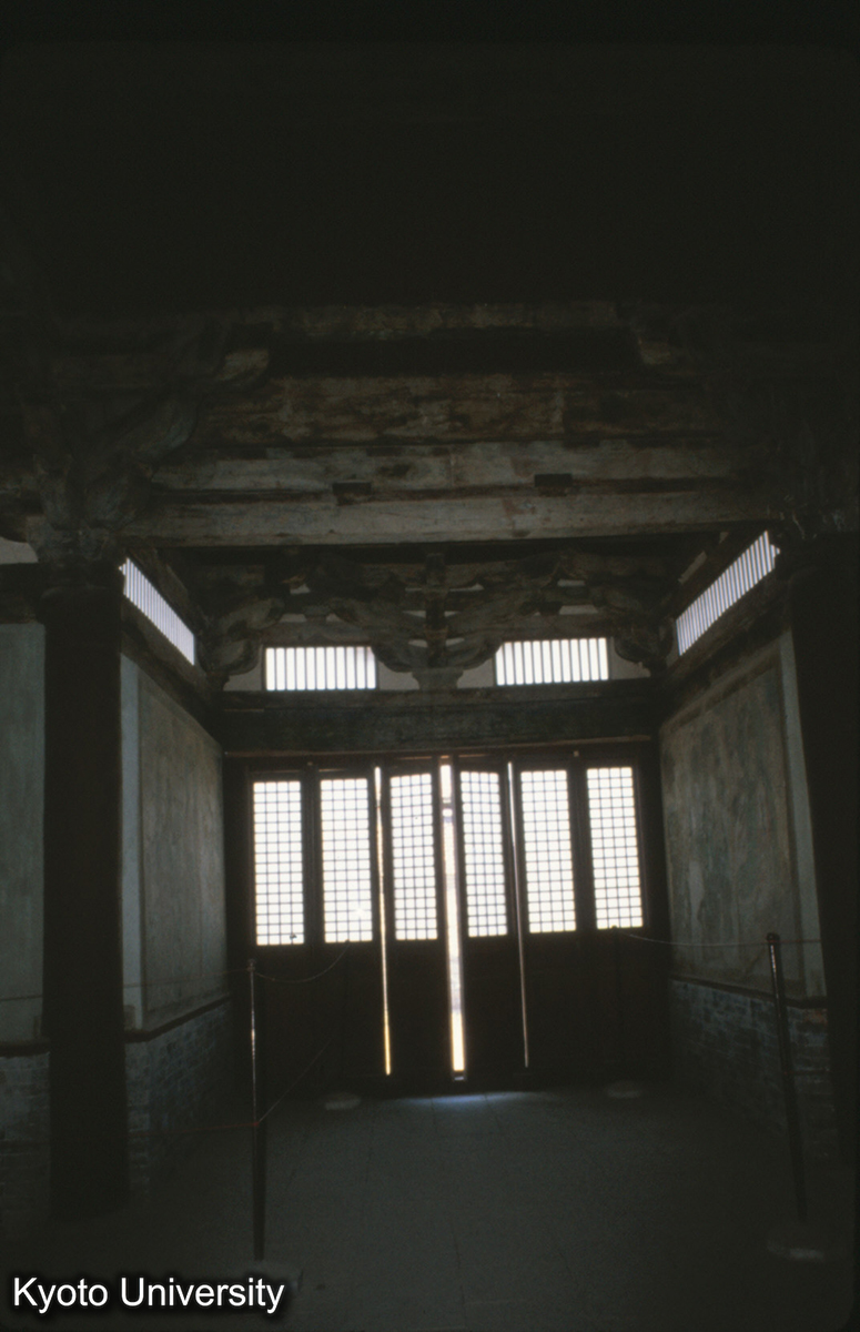 73-35_隆興寺 摩尼殿 東抱厦 内部 (1)