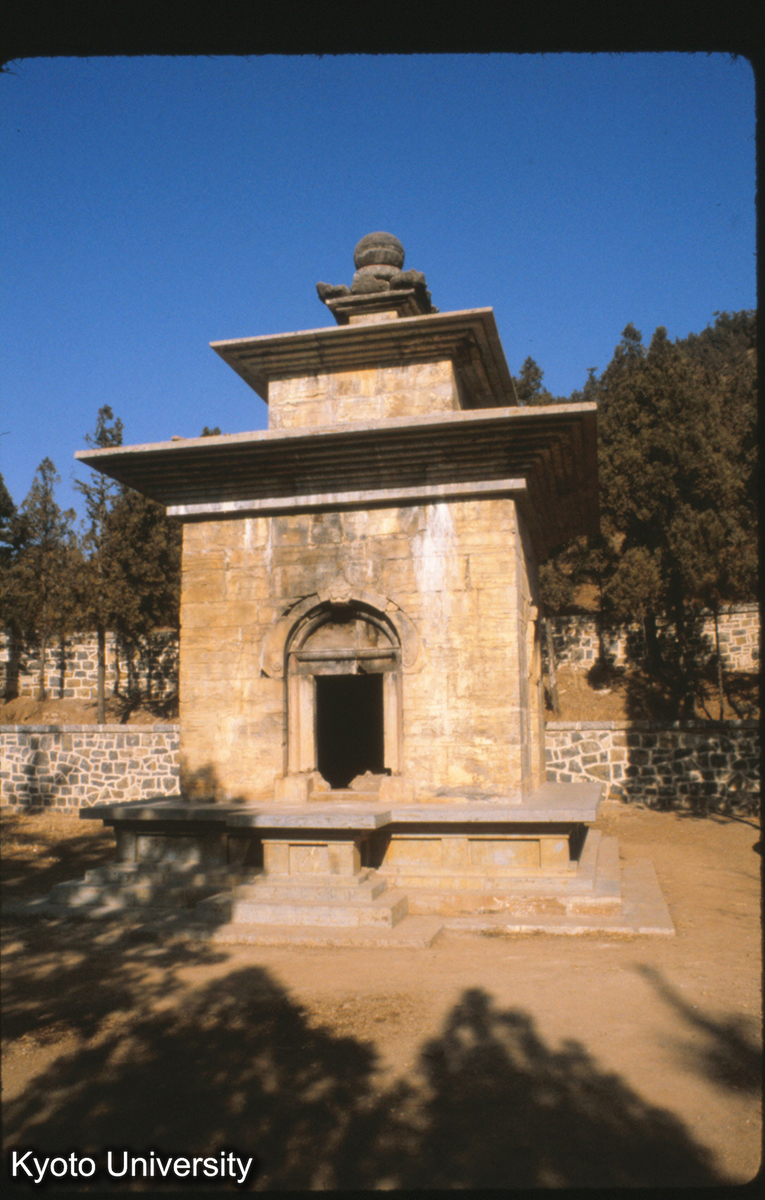 78-25_長清 霊岩寺 慧崇塔 唐開宝初（741-755） (1)