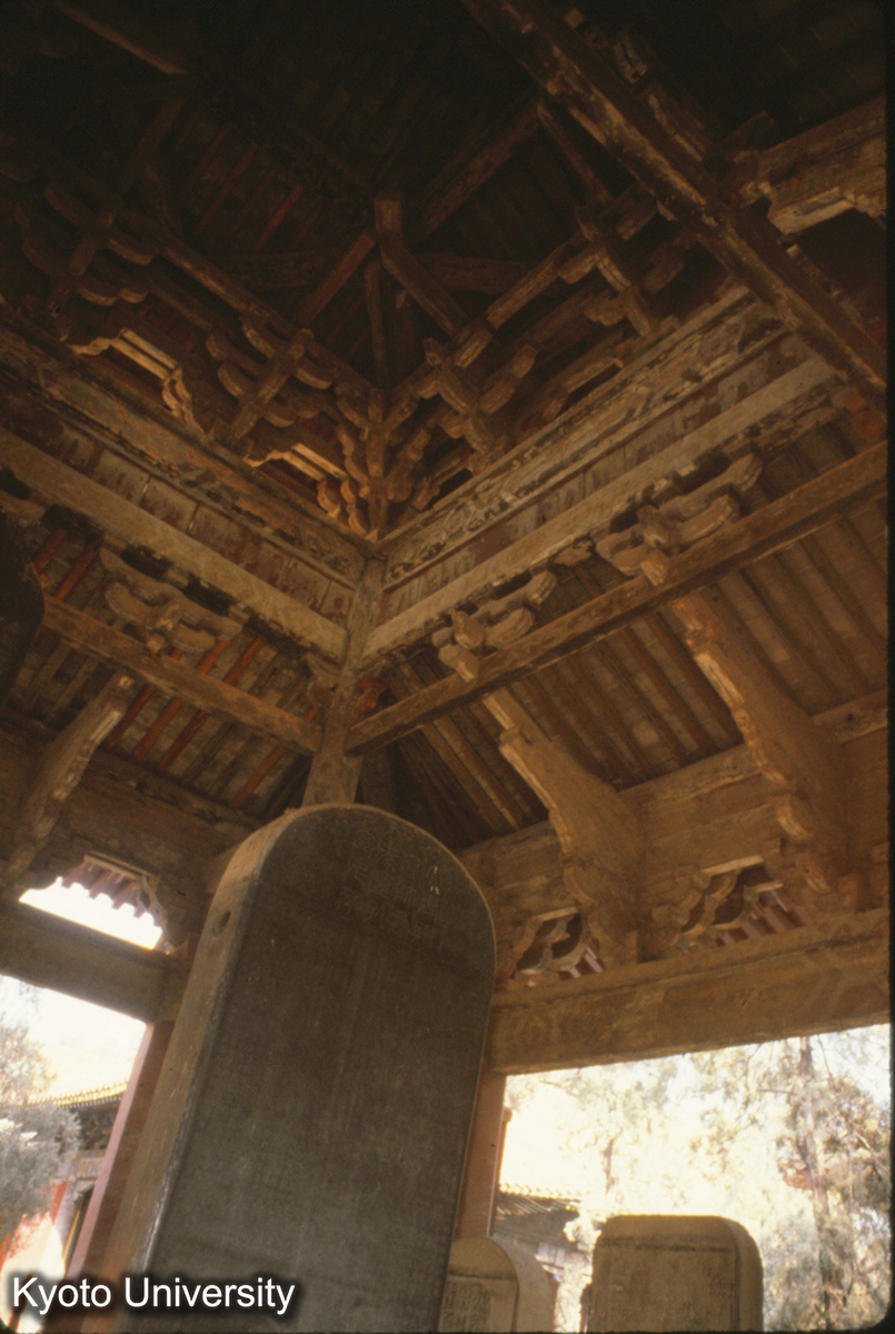 80-23_曲阜 孔廟 碑亭八 金明昌6（1195） 梁架 (1)