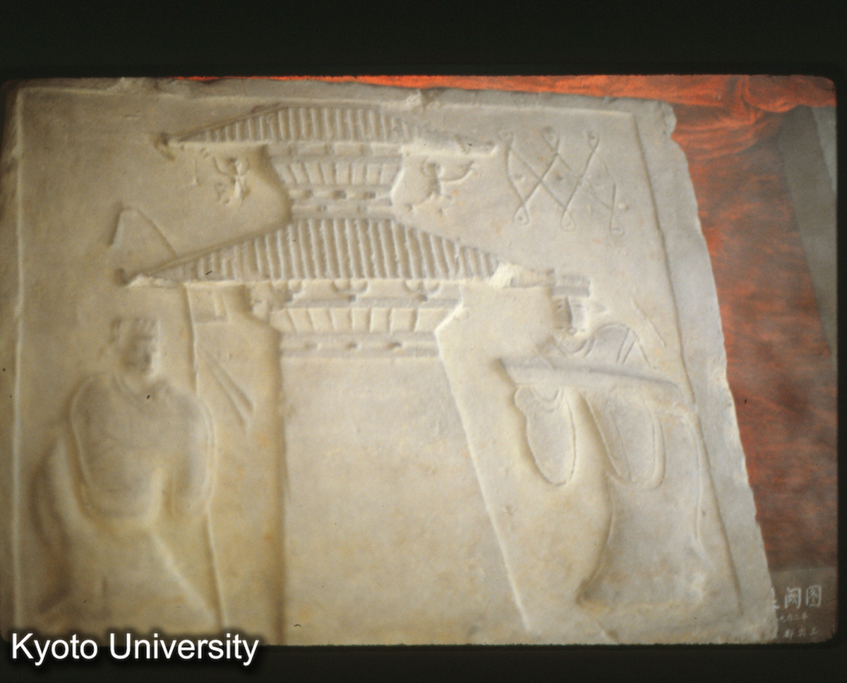 115-27_画像磚 墓闕図 1962成都出土 四川博 (1)