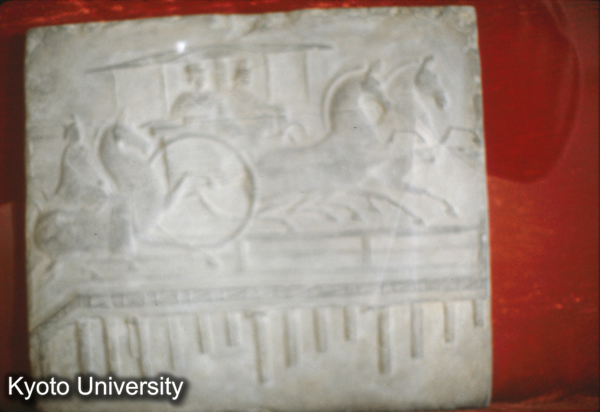 115-36_画像磚 車馬過橋 1956成都外東出土 四川博 (1)