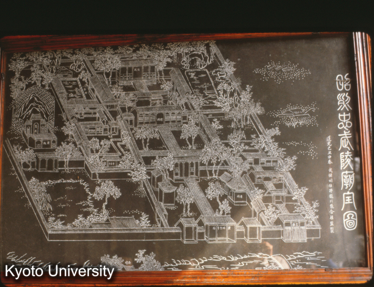 116-33_成都 武侯祠 二門「昭烈忠武陵廟全図」道光9（1829） (1)