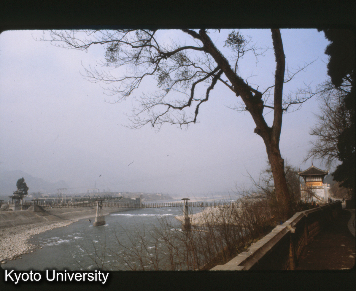 120-15_灌県 竹索橋（珠浦橋）石墩１、木架８_81 (1)