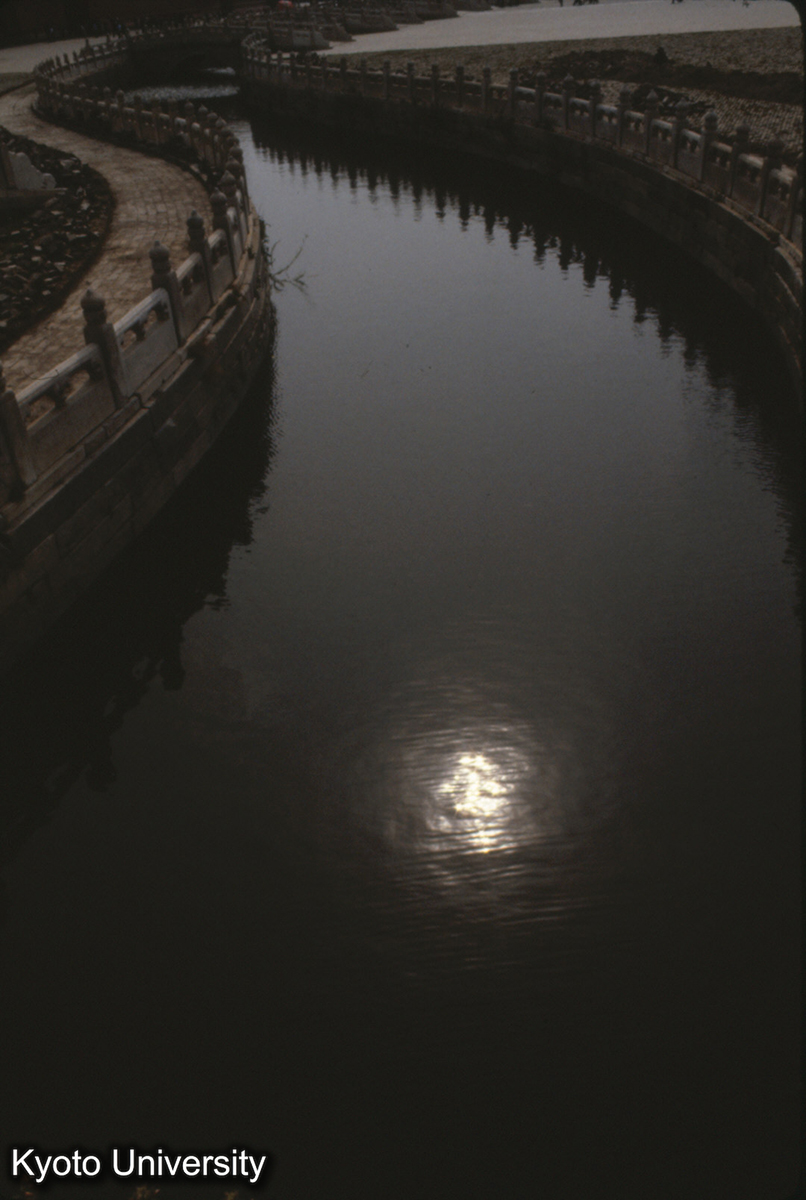 257_故宮 金水河と夕陽 (1)