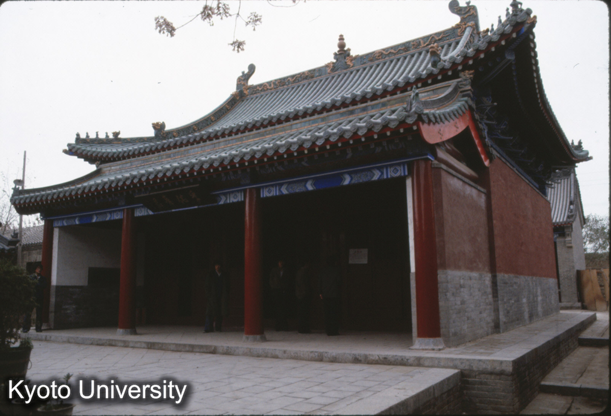 315_邯鄲 黄粱祠 呂祖殿及拝殿 (1)