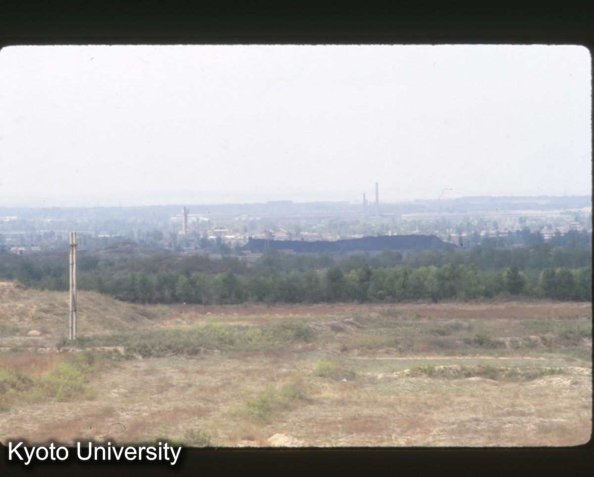 396_趙王城 西城龍台より北墻を望む (1)