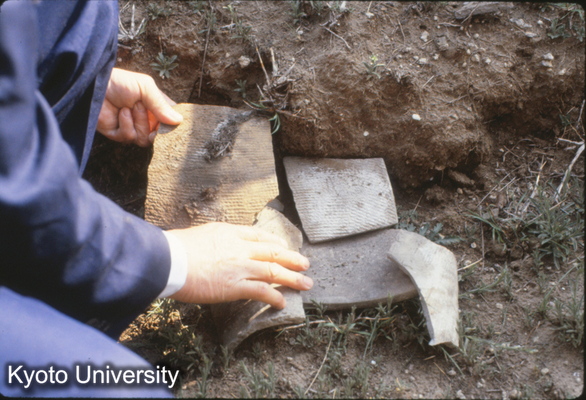 413_趙王城西城 城墻"舗瓦"再現（陳光唐氏） (1)