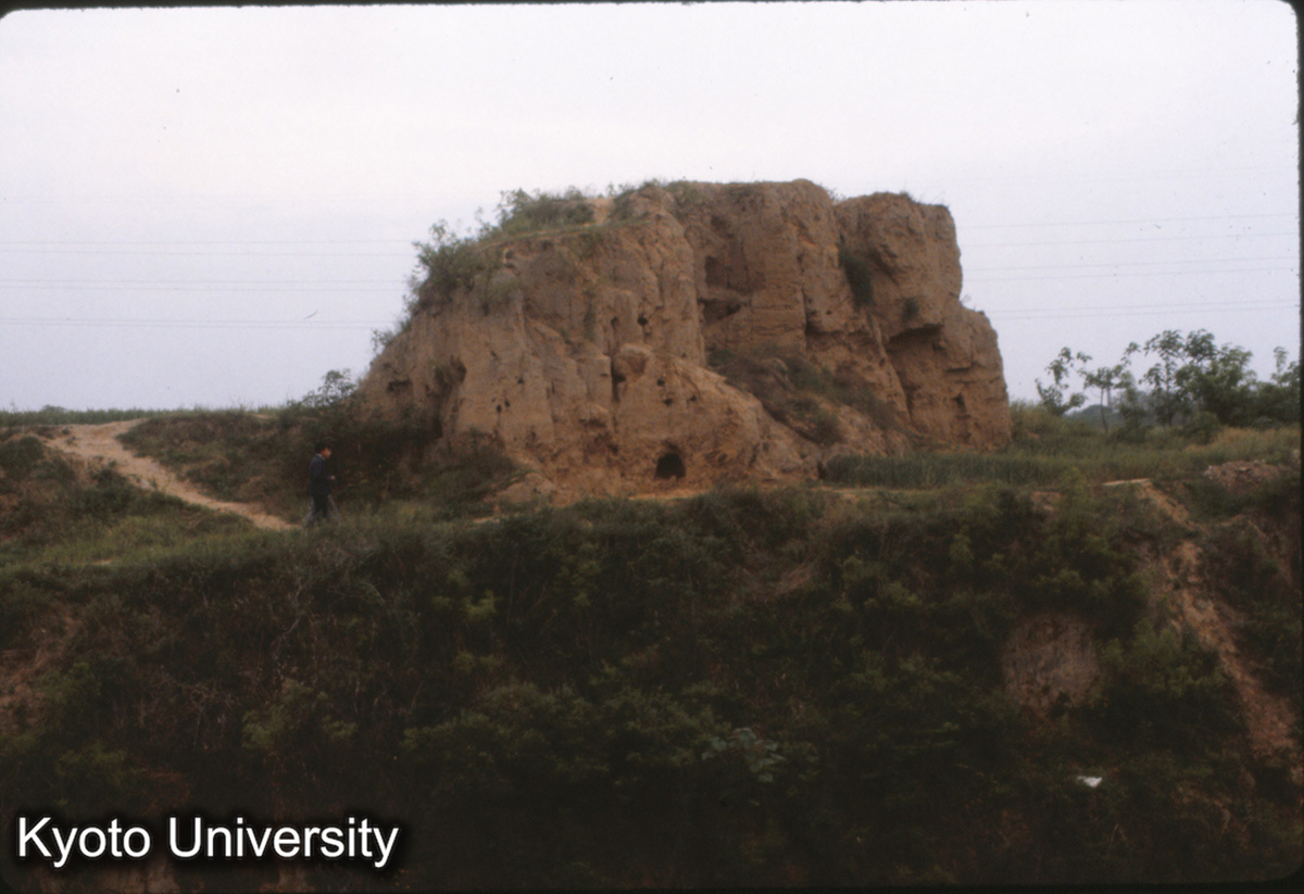 613_東周洛陽城墻西北角 夯土城墻 （地名・東干溝） (1)