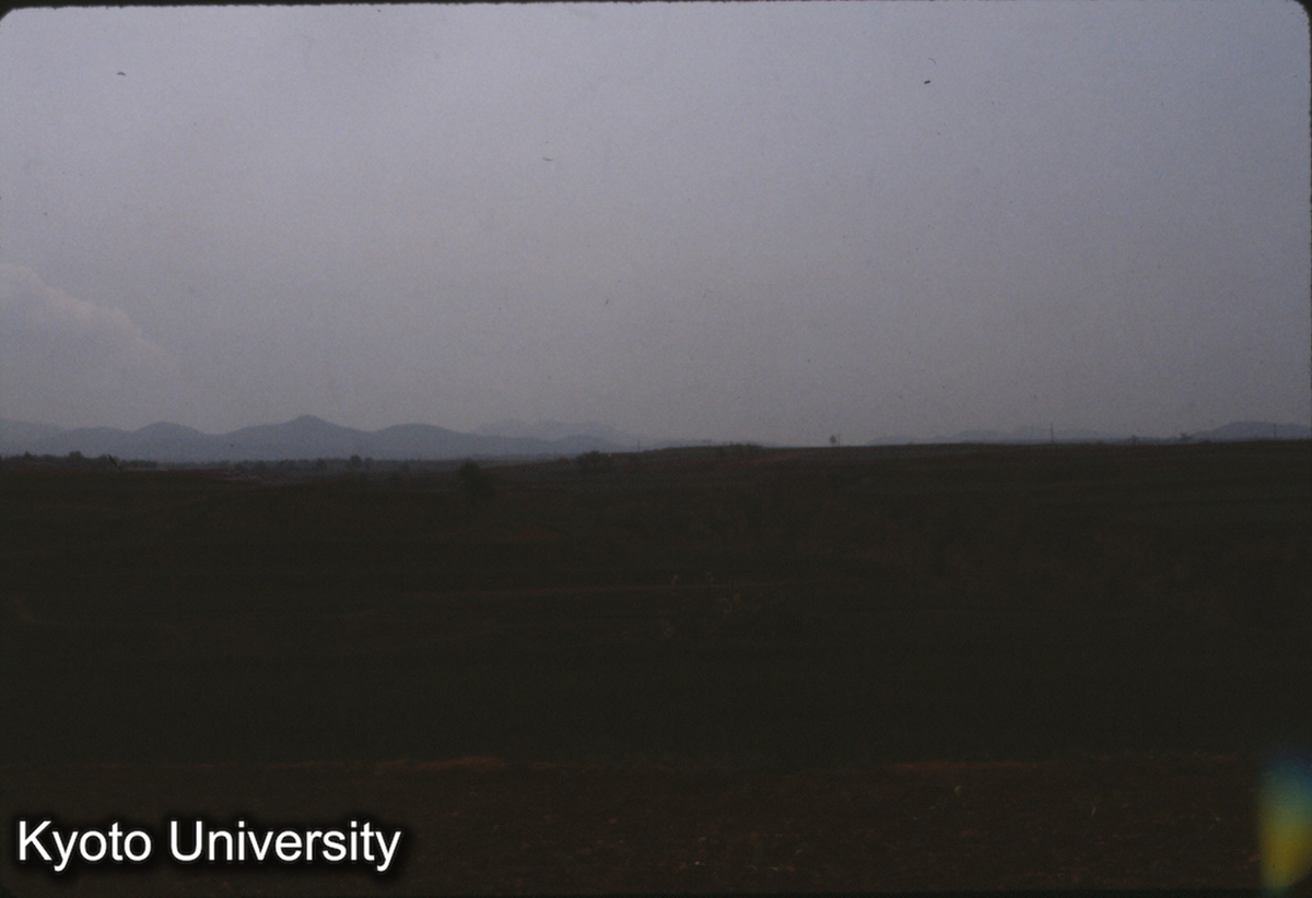 660_仰韶村遺址中心区 アンダーソン、夏鼐発掘 うしろが韶山 (1)