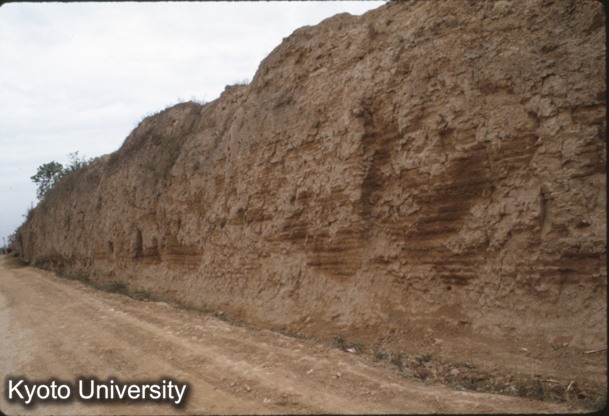 725_夏県禹王城 中城北墻（西北角寄り） (1)