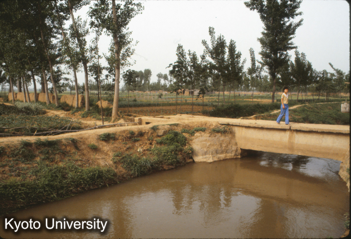 950_隋唐洛陽城西墻（南面） 護城河が用水路の位置 (1)