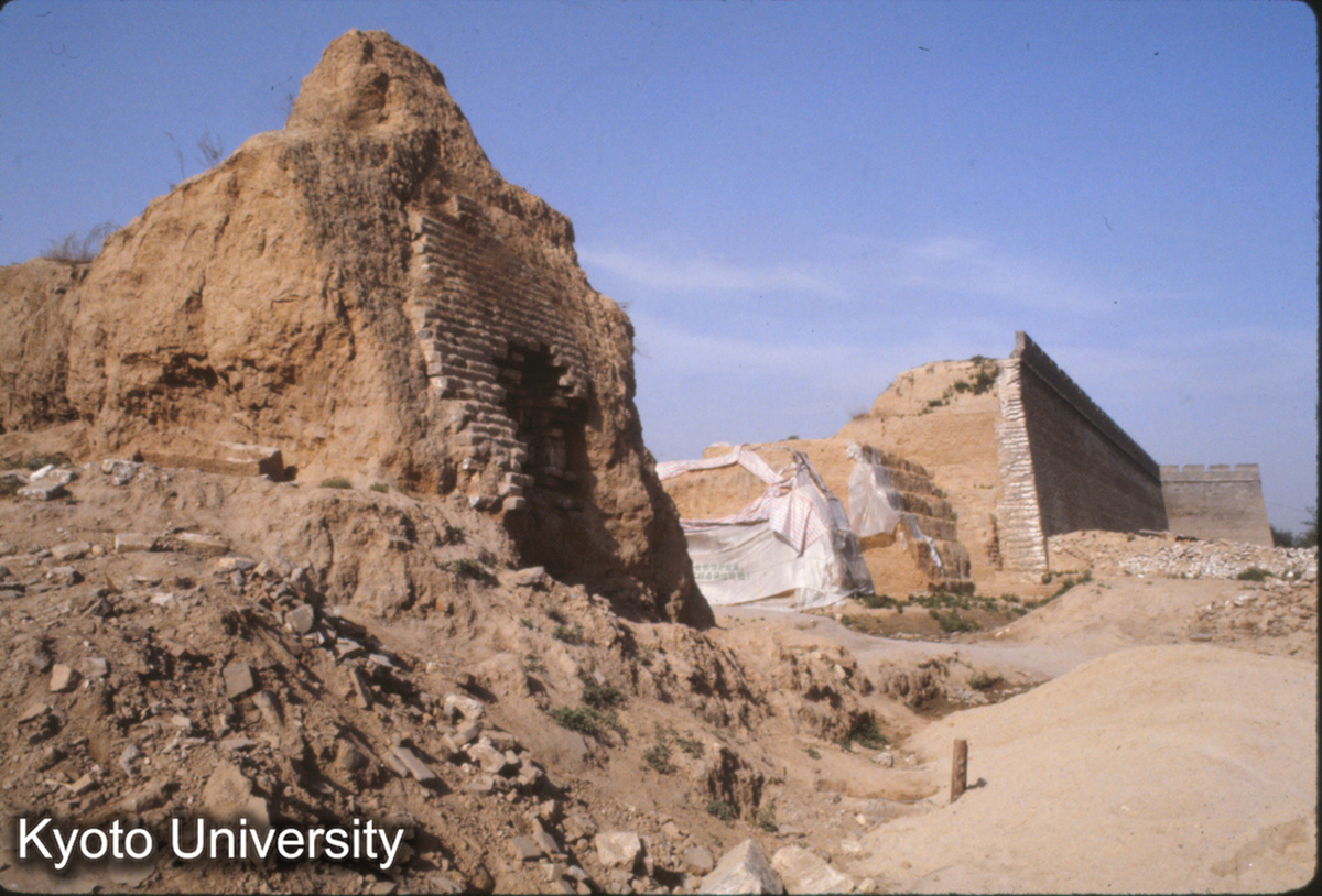 1428_唐長安含光門 3門道、門洞、芯、明夯土、包磚 (1)