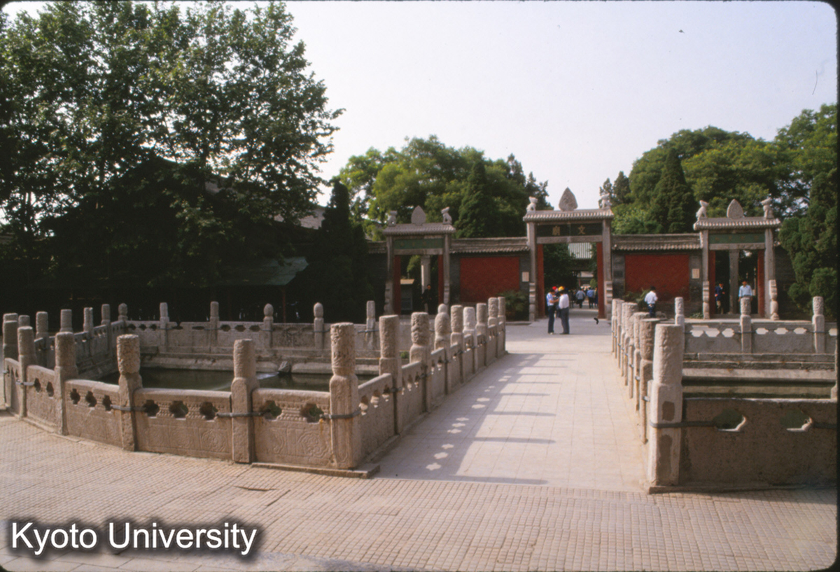 1461_陝西省博物館（文廟） 門前の泮池 (1)