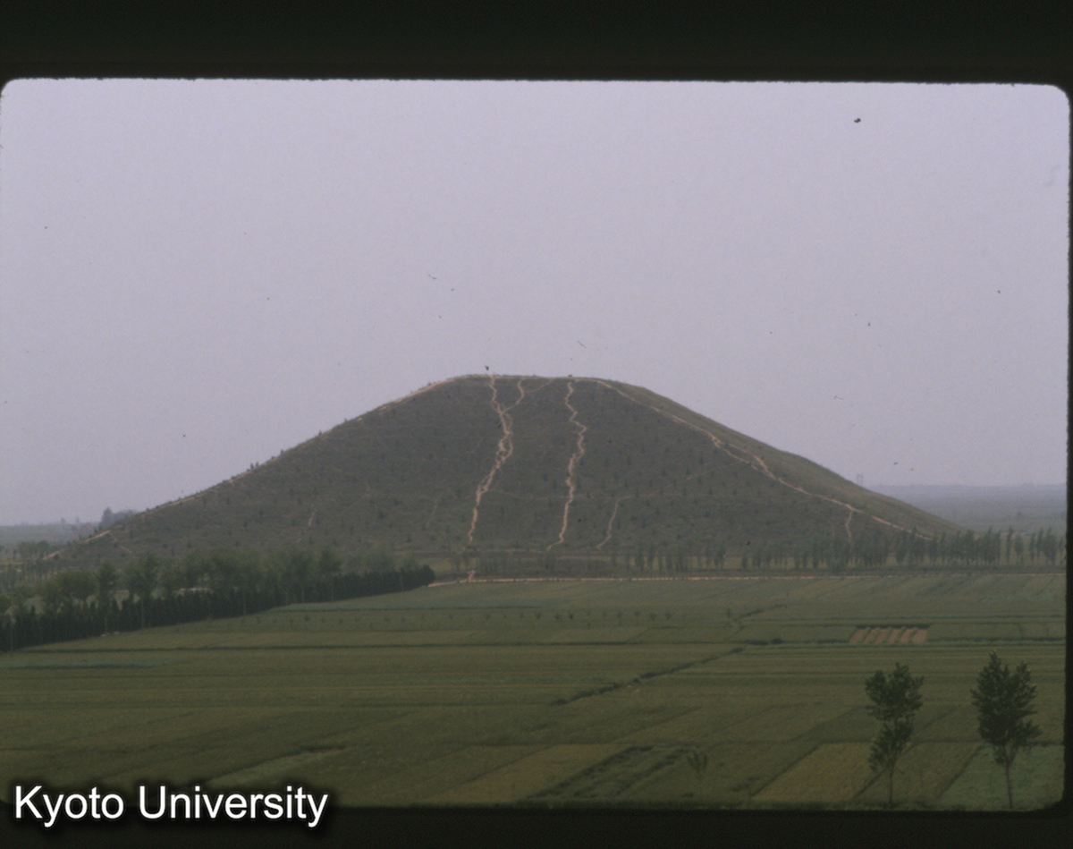1521_（霍去病墓より西望） 茂陵 (1)