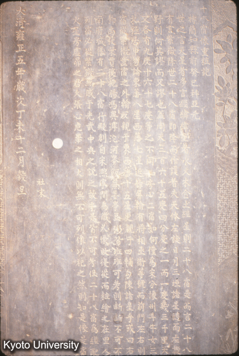 272_二十八宿 重粧記 清 雍正5 (1)