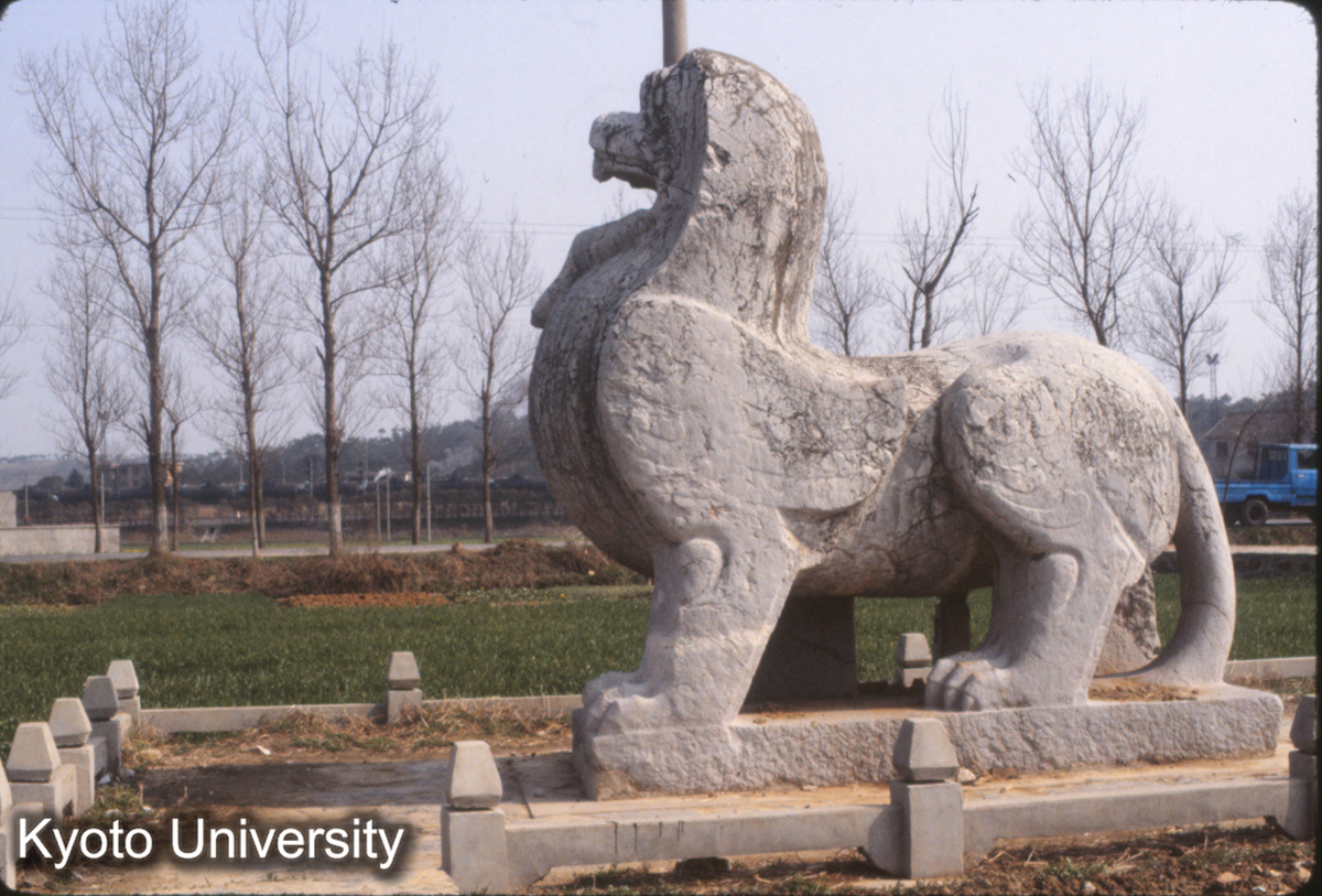 1824_梁 蕭景墓 石獅 (1)