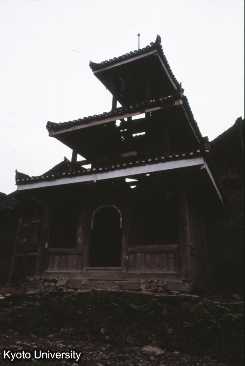 504_従江増衝郷 往侗小寨 鼓楼（ポウラン） (1)