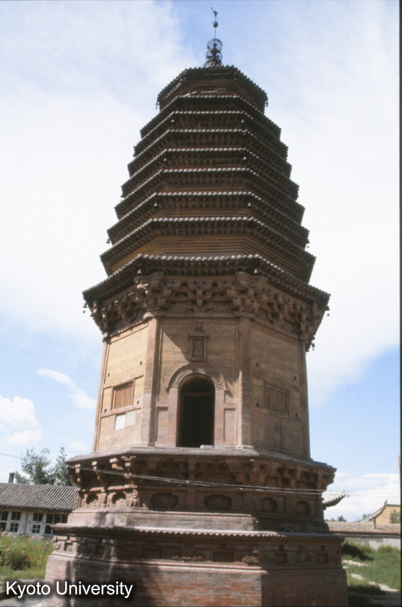 891_渾源 円覚寺塼塔 金 正隆2（1158） (1)